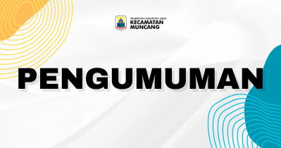 PENGUMUMAN